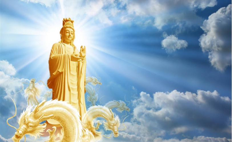 Mơ thấy chùa có tượng Phật Quan Âm to lớn
